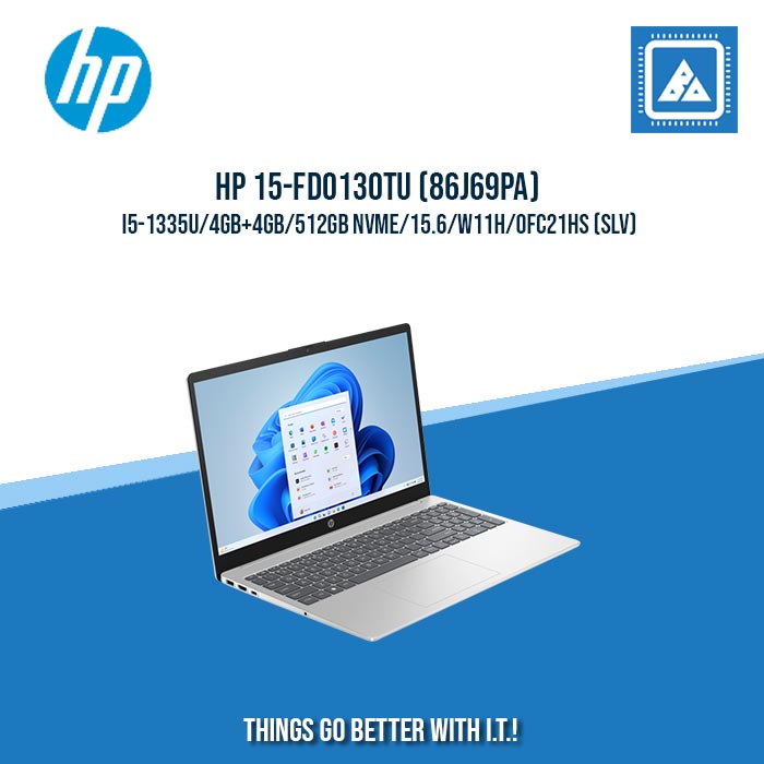 HP 15-FD0130TU (86J69PA) I5-1335U/4GB+4GB/512GB NVME | BEST FOR STUDENTS LAPTOP HP 15-FD0130TU (86J69PA) I5-1335U/4GB+4GB/512GB NVME | BEST FOR STUDENTS LAPTOP